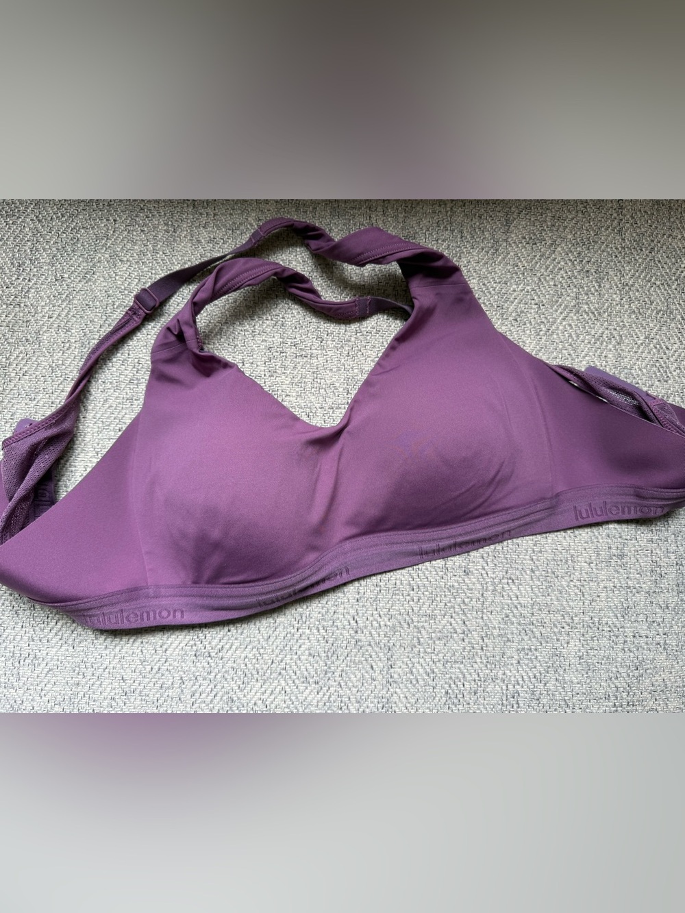 lululemon athletics Up For It Bra in Plum
